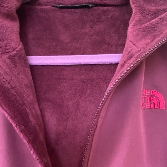 The northern face woman’s SHLBERSCHL  hoodie standard s/m Radishes burgundy - Picture 11 of 12